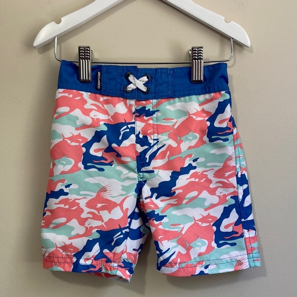 Ocean + Coast Toddler Boys Swim Trunks Size 2T